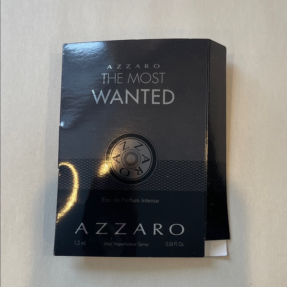 Azzaro The Most Wanted Eau de Parfum Intense sample size .4 fl oz